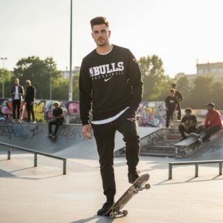 Conjunto Bulls Preto