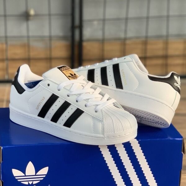 Adidas Superstar Branco e Preto