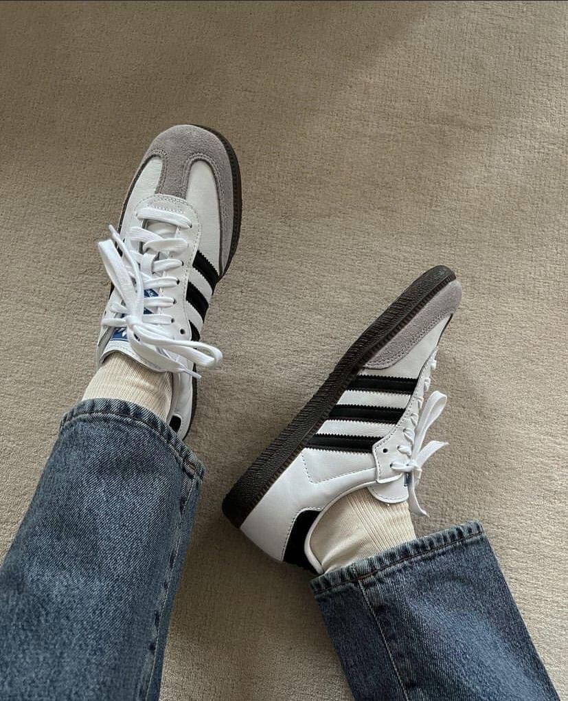 Adidas Samba OG Brancas e Pretas