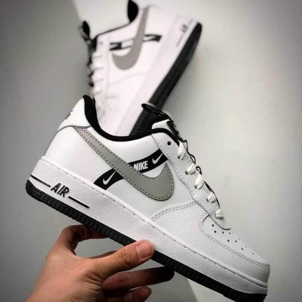 Air Force One BrancoCinzaPretas